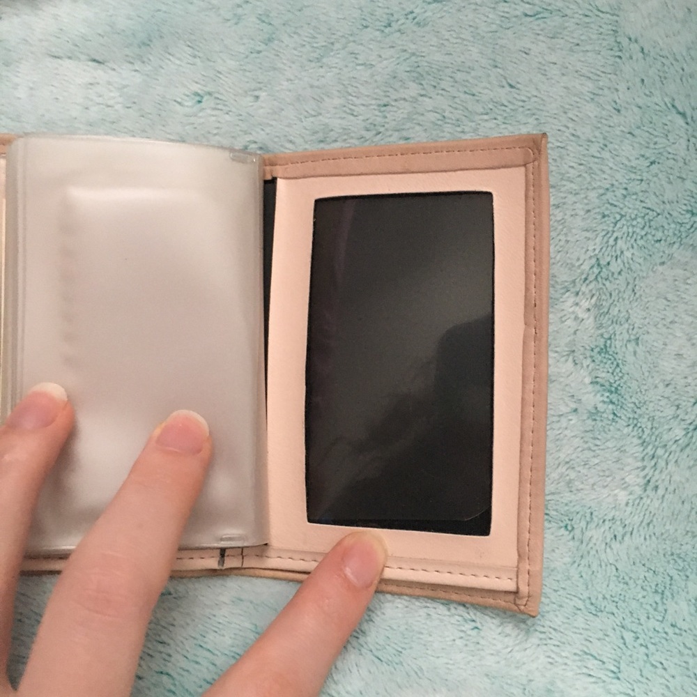 Pink Leather Wallet - Picture 5 of 5